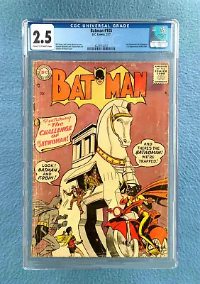 Buy Batman #105 Cgc 2.5 Very Good+ 2nd Batwoman Silver Age 10 Cents Comic  Dc Comics • 120.63£