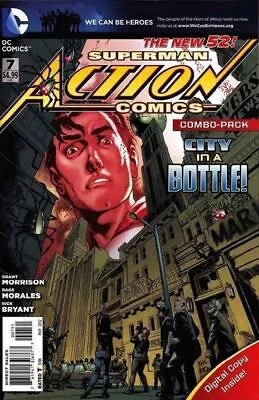 Buy Action Comics Vol. 2 (2011-2016) #7 (Combo-Pack Variant) • 3.25£