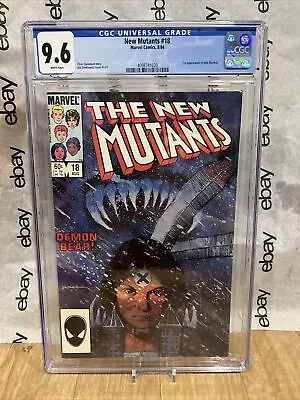 Buy New Mutants #18 | CGC 9.6 WP | 1st App New Warlock • 57.56£