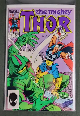Buy The Mighty Thor #358 Subscription Copy Vintage Marvel Comic Aug 1985 (Bag&Board) • 6.40£