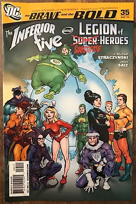 Buy The Brave And The Bold #35 Legion LOSH Inferior Five Final Issue NM/M 2010 • 11.83£