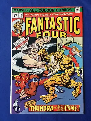 Buy Fantastic Four #151 VFN (8.0) MARVEL ( Vol 1 1974) • 16£