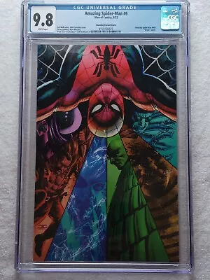Buy Amazing Spider-Man #6 900 (Sinister Six) Cassaday Virgin Variant CGC 9.8 WP NM/M • 47.54£