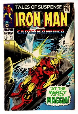 Buy Tales Of Suspense #99, Iron Man & Capt Am., Final Issue,  MID-GRADE • 37.67£