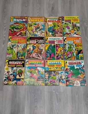 Buy X12 Hulk Marvel 1977 Comic Bundle 259 258 254 253 246 236 233 232 231 227 223 + • 27.50£