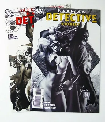 Buy DC Detective Comics #831 837 BIANCHI Harley Quinn Covers LOT NM (9.4) Ships FREE • 22.38£