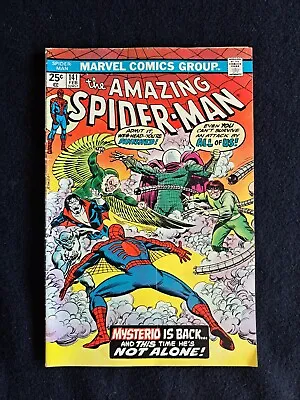 Buy Amazing Spider-Man 141 Marvel 1975 1st Appearance Dan Berkhart Mysterio MVS • 14.39£
