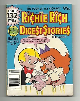 Buy Richie Rich Digest Stories #10 - Little Dot - Little Lotta - Cadbury - VG+ 4.5 • 6.32£