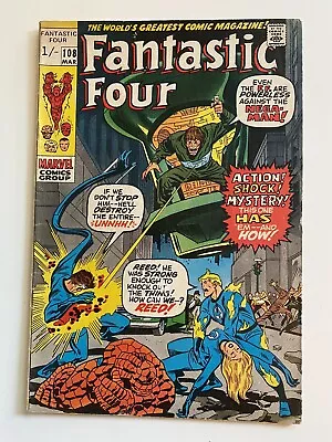 Buy Marvel Comics: Fantastic Four #108 • 15£