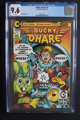 Buy Bucky O'Hare #1 Deadeye Duck & Willy 1991 Golden Games Toys Animated TV CGC 9.6 • 119.13£