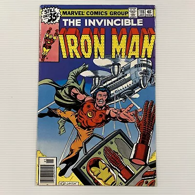 Buy Iron Man # 118 1979 FN 1st Appearance Jim Rhodes Cent Copy • 24£