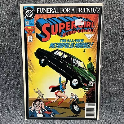 Buy Supergirl Action Comics Funeral For A Friend/2 #685 DC Jan 93 Metropolis Marvel • 7.55£