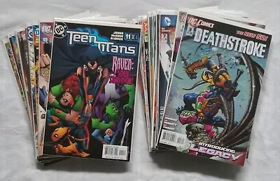 Buy Titans/Teen Tians/solo Set Of 25 Comics 2003 2008 2016 Deathstroke Hawk/Dove *E3 • 15.20£