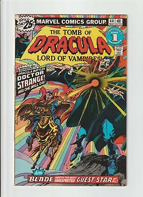 Buy THE TOMB OF DRACULA #44 Doctor Strange, Blade MARVEL COMICS 1977 • 24.54£