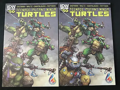 Buy Teenage Mutant Ninja Turtles #50 Comics & Ponies Variants IDW Eastman • 47.41£
