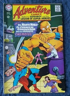 Buy Adventure Comics #362 Superboy And The Chemoids! Nov 67 FN 5.5+/- • 3.92£