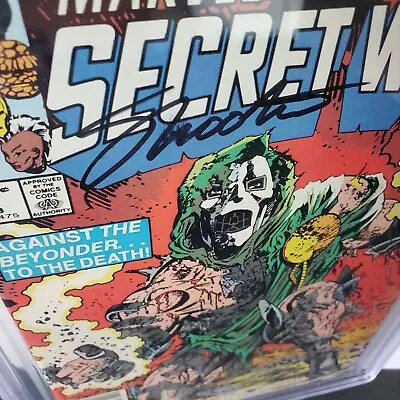 Buy Marvel Super Heroes Secret Wars #10N Newsstand Variant CBCS 9.6 1985 White Pages • 119.91£