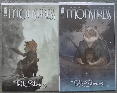 Buy Monstrous  Talk Stories  #1 & #2 Set..liu/takeda..image 2020 1st Print..vfn+ • 9.99£