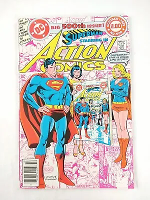 Buy Action Comics #500 Newsstand (1979 DC Comics) Superman Anniversary Issue • 11.82£