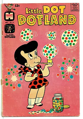 Buy Little Dot Dotland #14 (Harvey) Sept 1964, 12¢ Cv Price  Condition: (GD/VG) • 6.12£