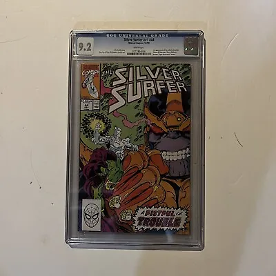 Buy Silver Surfer #v3 #44, CGC 9.2 (Marvel Comics) 1st Appearance INFINITY GAUNTLET! • 76.23£