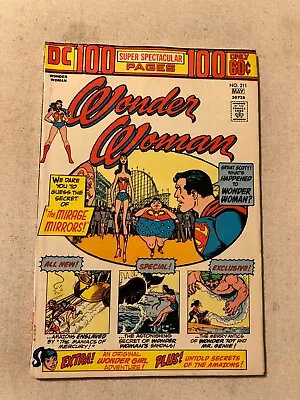 Buy Wonder Woman #211 Vf 8.0 100 Page Giant • 64.28£