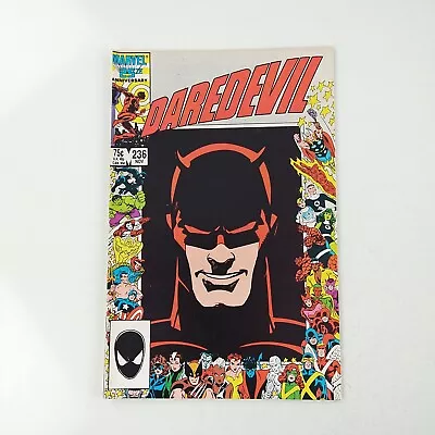Buy Daredevil #236 VF/NM 25th Anniversary Cover (1986 Marvel Comics) • 7.90£