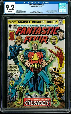 Buy Fantastic Four 164 - CGC 9.2 (NM-) (First Appearance Of Frankie Raye) • 126.45£