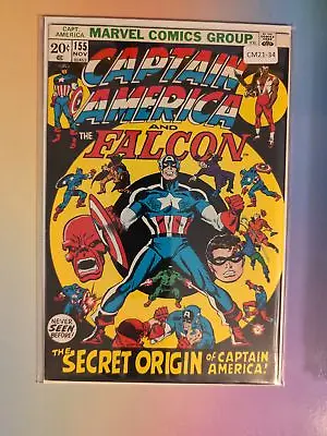 Buy Captain America #155 Vol. 1 Higher Grade Marvel Comic Book Cm21-34 • 23.70£