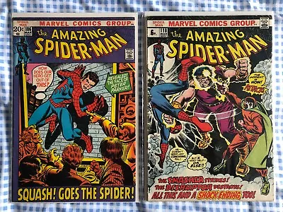 Buy Amazing Spiderman 106 (1972) And 118 (1973) + Coverless 108 • 44.99£