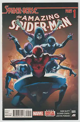 Buy Amazing Spider-Man #9 Vol 3 2015 Spider-Verse Part 1 Marvel Spiderverse • 18.79£