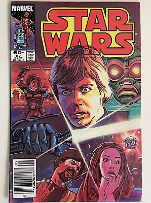Buy Star Wars #87 (Marvel Comics 1984) Newsstand Variant | Classic Cover | VG/FN • 6.32£