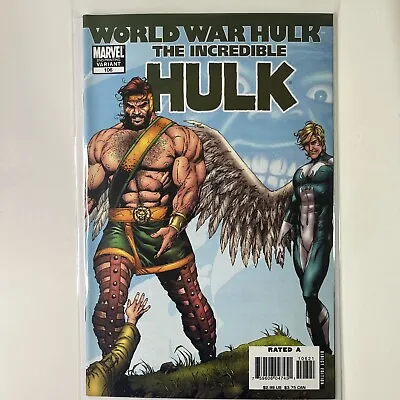 Buy Incredible Hulk #106 2ND PRINTING VARIANT WORLD WAR HULK MARVEL COMICS • 4.71£