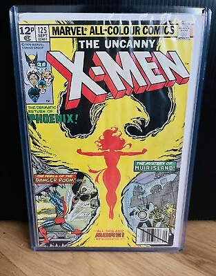 Buy The Uncanny Xmen 125 Marvel Comic Phoenix  • 60£