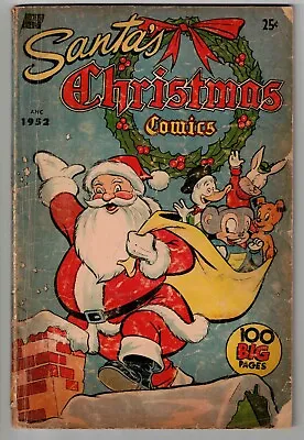 Buy Santa's Christmas Comics #1 1952 Giant 100 Pages Golden Age! • 22.86£
