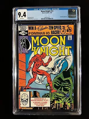 Buy Moon Knight #13 CGC 9.4 (1981) - Daredevil App • 47.39£