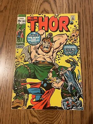 Buy The Mighty Thor #184 (Marvel 1971) Loki 1st Appearance  Of Silent One! • 7.89£