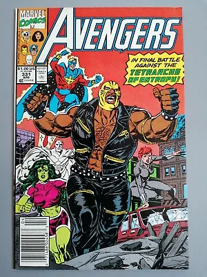 Buy THE AVENGERS #331 (1991) - Back ISSUE PEDIMENTS OF CLAY • 2.30£