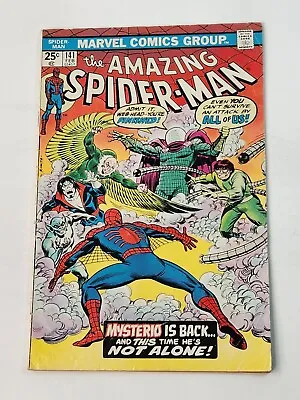 Buy Amazing Spider-Man 141 Marvel Comics 1st App 2nd Mysterio Dan Berkhart 1975 MVS • 15.98£