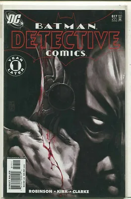Buy Detective Comics-Batman #817 NM Year One Later  DC Comics CBX35 • 3.19£