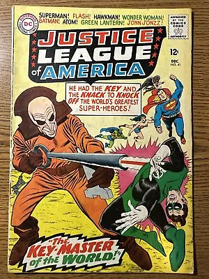 Buy Justice League Of America #41 DC Comics 1st Print Batman Silver Age 1965 G/VG A4 • 10.24£