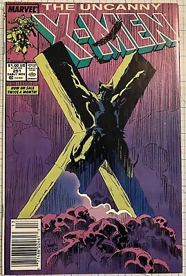 Buy Uncanny X-Men #251 NM Newsstand Iconic Silvestri Wolverine Cover 1989 Marvel • 23.65£