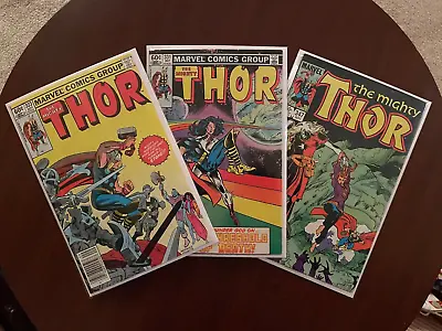 Buy (Lot Of 3 Comics) Thor #323 #331 & #347 (Marvel 1982-84) 1st Algrim The Strong • 8.79£