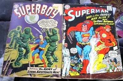 Buy SUPERBOY #86(1961)SUPERMAN #199 (1967) 4th The Legion Of Super-Heroes/First Race • 64.99£
