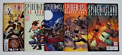 Buy Spider-island  5 Issue Set Nyc,avengers,deadly Foes,heroes For Hire,spider-woman • 28.85£