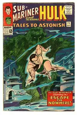 Buy Tales To Astonish #71 5.0 // 1st Appearance Of Lord Vashti Marvel Comics 1965 • 75.72£