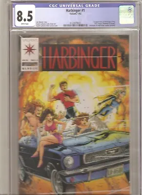 Buy HARBINGER #1 VALIANT CGC 8.5 With Coupon • 47.44£