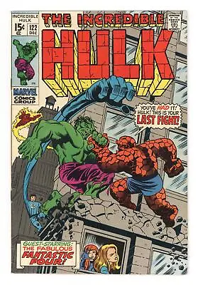 Buy Incredible Hulk #122 FN- 5.5 1969 • 65.43£