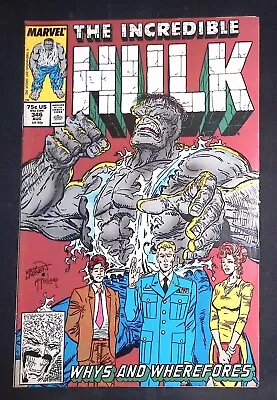 Buy The Incredible Hulk #346 Bronze Age Marvel Comics VF- • 5.99£