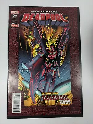 Buy Deadpool #6 March Print 1st APPEARANCE DEADPOOL 2099 Warda Wilson MARVEL COMICS • 27.99£